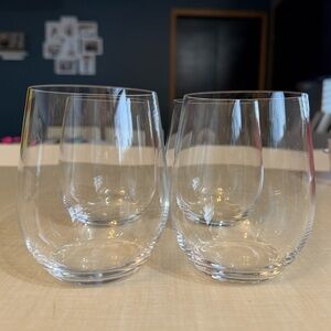 Riedel O Viognier/Chardonnay Stemless Wine Glasses